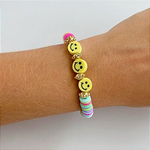 Pulseira Discos Smiles