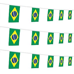 Bandeirola Do Brasil varal