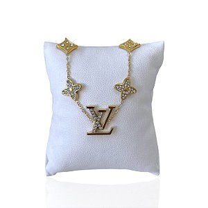 Pulseira Bijuteria Dourada e Prata Inspired Aço Inoxidável Strass