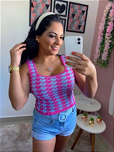 Cropped Modal Tricô