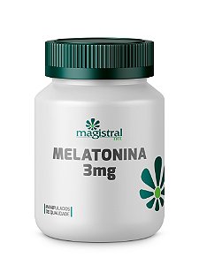 Cápsulas de Melatonina 3mg