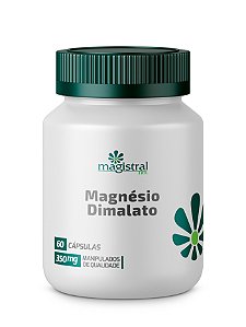 Magnésio Dimalato 350mg 60 cápsulas