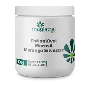 Chá Solúvel com Morosil® - Morango Silvestre – 100g