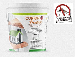 Kit 2 x Galões de 3.6lts Tinta Antimosquito Corion Protect 3,6L Acrílica Premium Protecao 24 Meses
