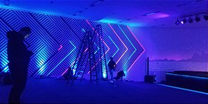 225ml Tinta Glow Corion para Parede. Brilha no Escuro Sem Luz Negra