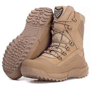 Coturno Titanium Nobuck Desert Acero