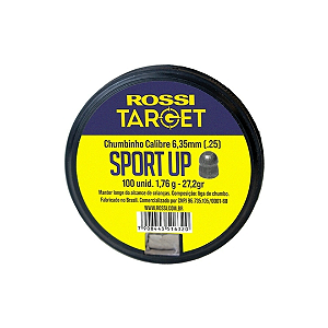 CHUMBINHO ROSSI TARGET SPORT UP 6,35MM (100 UN)