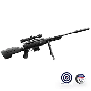 CARABINA DE PRESSÃO BLACK OPS GÁS RAM 5,5mm ROSSI