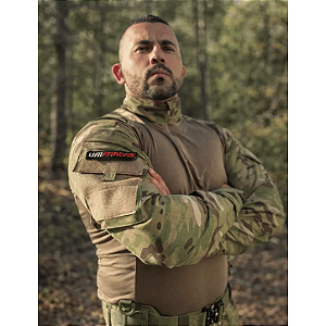 COMBAT SHIRT TÁTICA MULTICAM