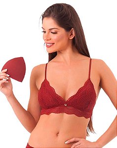 SUTIA TOP COM BOJO REMOVIVEL EM RENDA NAYANE
