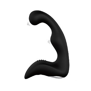 ESTIMULADOR DE PROSTATA TRIPLO VIBRO RECARREGÁVEL S HANDE