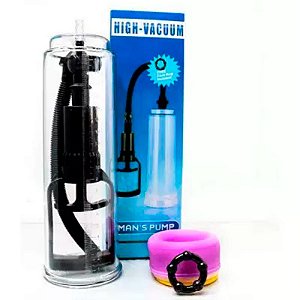 BOMBA PENIANA COM VALVULA MANS PUMP