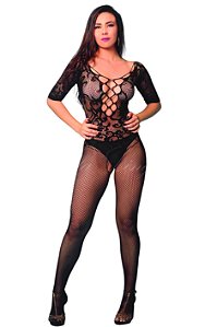MACACAO SENSUAL ARRASTAO COM MANGA YAFFA Y1052