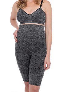 BERMUDA GESTANTE CINTURA ALTA MATERNITY DUOMIX PLIE 50109