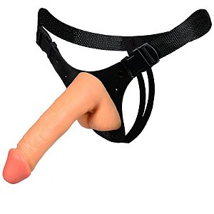 CINTA COM PROTESE PENIANA COM ESCROTO 17,8X4,5CM LA PIMIENTA