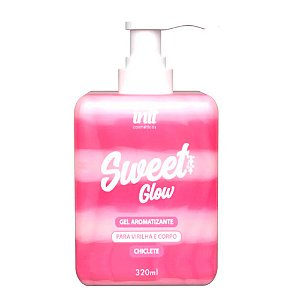 CREME DE VIRILHA E CORPORAL SWEET GLOW CHICLETE INTT