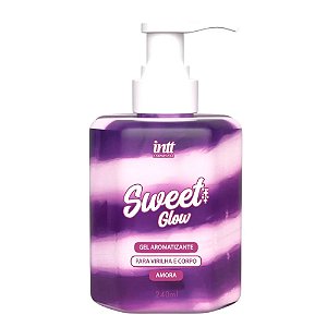 CREME DE VIRILHA E CORPORAL SWEET GLOW AMORA INTT