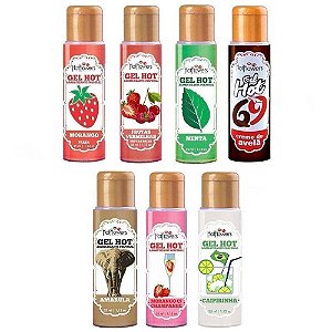GEL AROMATIZANTE CORPORAL ESQUENTA HOT FLOWERS