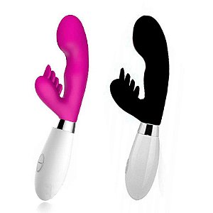 VIBRADOR SILICONE DUPLO MOTOR 10 NIVEIS DE VIBRAÇÃO BREATHE