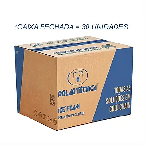 Gelo Artificial Espuma Ice Foam 400g | Caixa Fechada com 30 Unidades