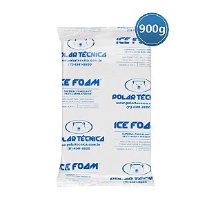 Gelo Artificial Espuma Ice Foam 900g | Caixa Fechada com 14 Unidades