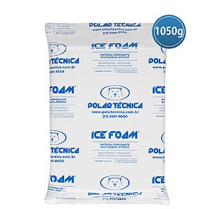 Gelo Artificial Espuma Ice Foam 1050g | Caixa Fechada com 12 Unidades