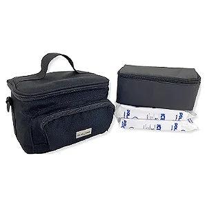 Bolsa para medicamentos Térmica | Pocket Preta 5 Litros | 2 IF400
