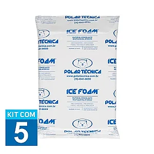 Gelo Artificial Espuma Ice Foam 2000g | Caixa Fechada com 5 unidades