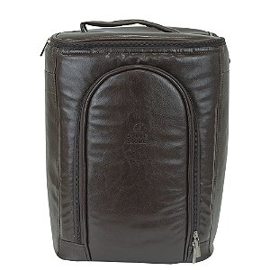 Bolsa Térmica para Vinho Marrom para 4 Garrafas