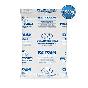 Gelo Artificial Espuma Ice Foam 1900g - Caixa Fechada Com 08 unidades