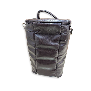 Bolsa térmica para vinho Marrom 2 garrafas
