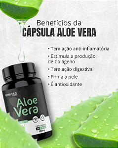 Aloe Vera Embras Flora | 60 Caspsulas - 500mg