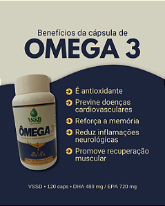 Ômega 3 | 60 Capsulas - 500mg