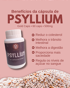 Psyllium |  60 Capsulas -  500mg