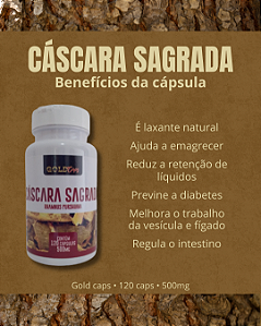 Cáscara Sagrada | 60 Capsulas - 500mg