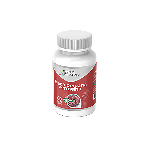 Maca Peruana Vermelha Natus Plus | 60 Capsulas - 500mg