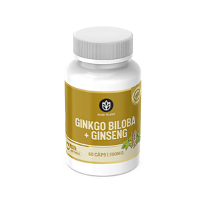 Ginkgo Biloba + Ginseng Mais Plant | 60 Capsulas -  500mg