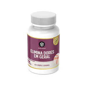Elimina Dores em Geral Mais Plant | 60 Capsulas - 500mg