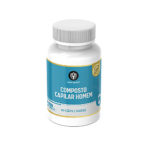 Composto Capilar Homem Mais Plant | 60 Cápsulas - 500mg