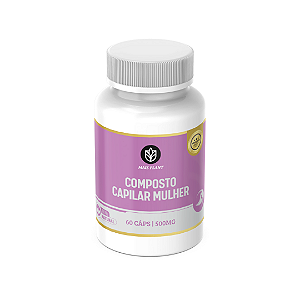 Composto Capilar Mulher Mais Plant | 60 Cápsulas - 500mg