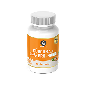 Cúrcuma + Ora-Pro-Nóbis Mais Plant | 60 Cápsulas - 500mg