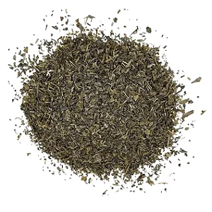 Chá verde importado triturado a granel 1kg