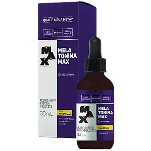 Melatonina Max 30ml Maracujá