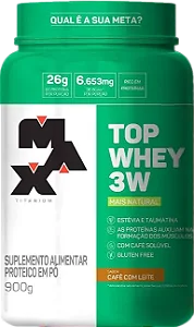 Top Whey 3W Natural Café com Leite