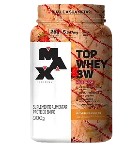 Top Whey 3W 900g Sorvete de Frutas