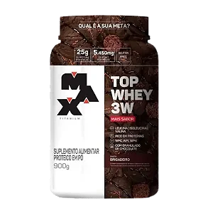 Top Whey 3w 900g Brigadeiro