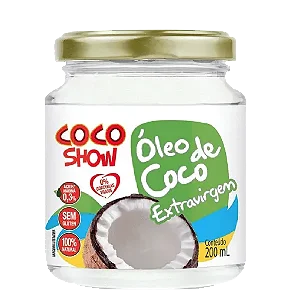 Óleo de Coco Extravirgem, 200 ml