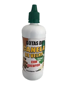 Gotas de Canela de Velho com Sucupira 100ml