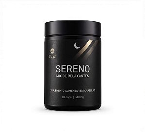 Sereno Mix de Relaxantes (30 Cápsulas | 500mg)