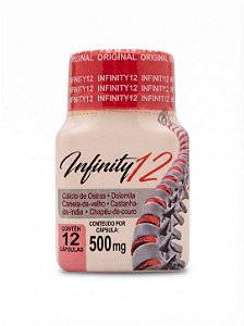 Suplemento Natural Infinity 12 500mg Original - Saúde Articular, Óssea e Circulatória